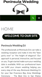 Mobile Screenshot of peninsulawedding.com